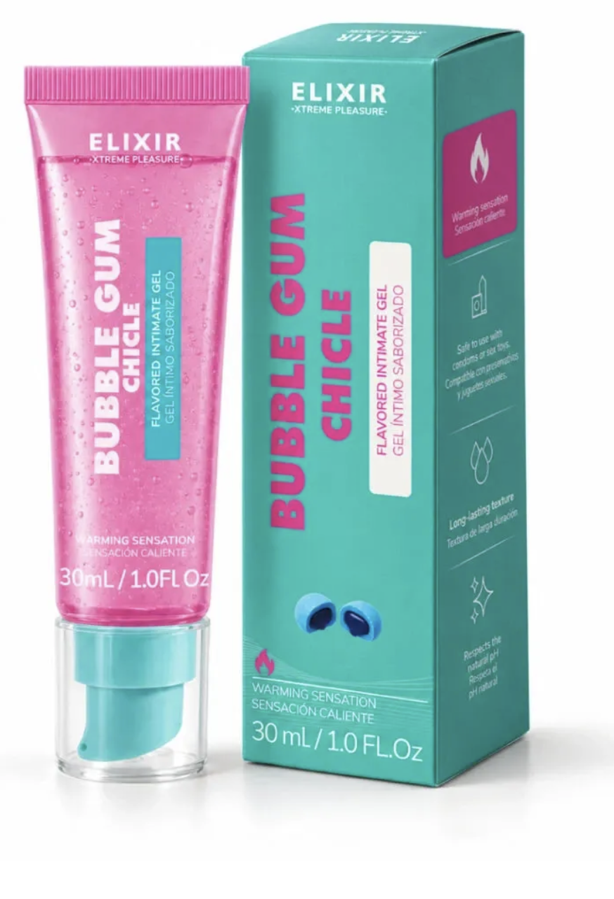 Lubricante sabor chicle